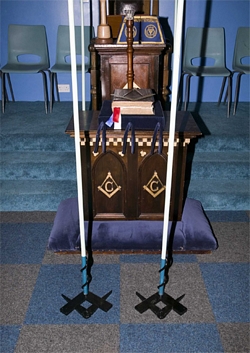 Lodge St. Andrew #518 WAnd Stands
