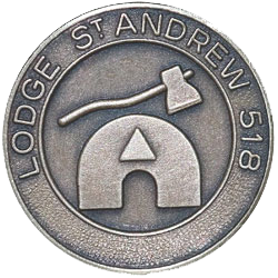 St. Andrew #518 Mark Token - Front