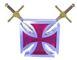 Maltese Cross + Swords