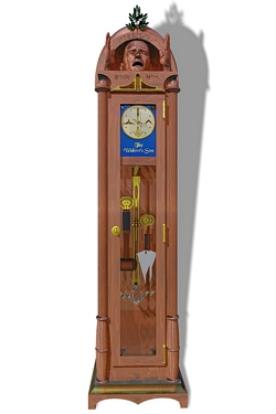 Masonic Grandfather Clock